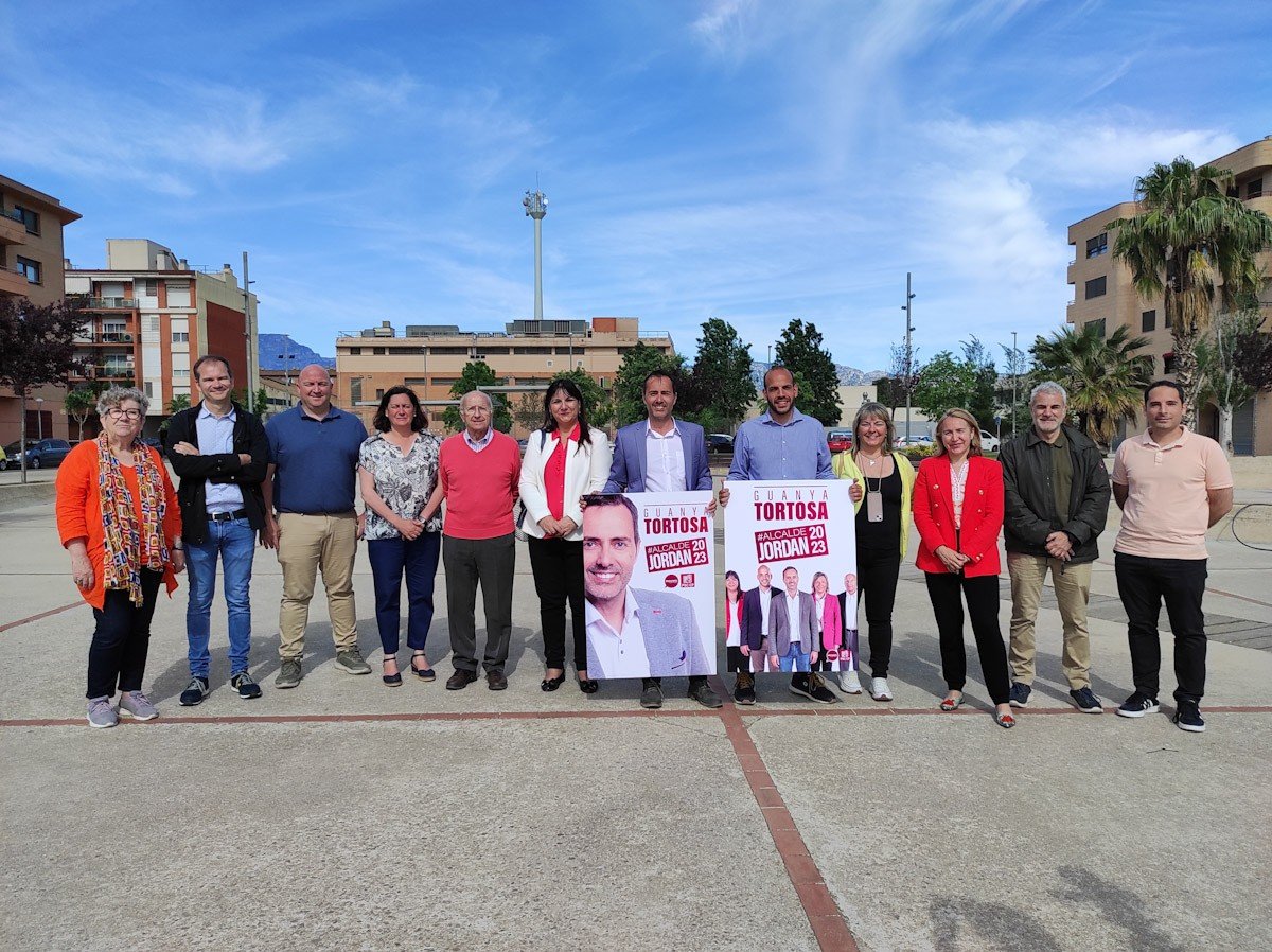 La Candidatura Movem Tortosa-PSC ha presentat el seu lema i cartell de campanya per les properes eleccions municipals 
