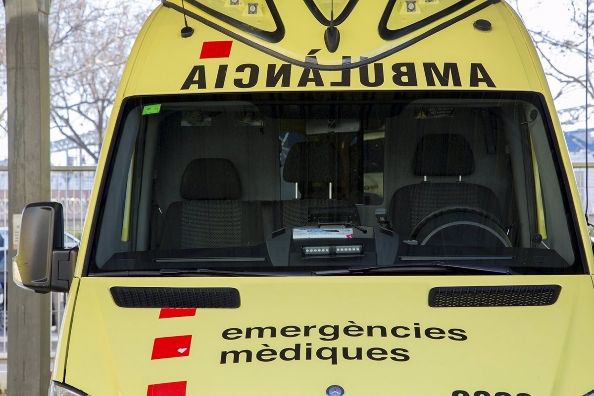Imatge d'arxiu d'una ambulància del SEM.
