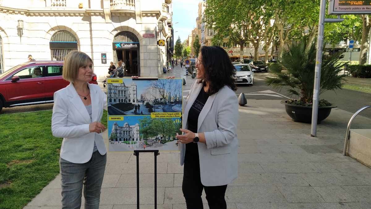 Han presentat la proposta electoral recordant el projecte anunciat per a la plaça del Pintor Fortuny