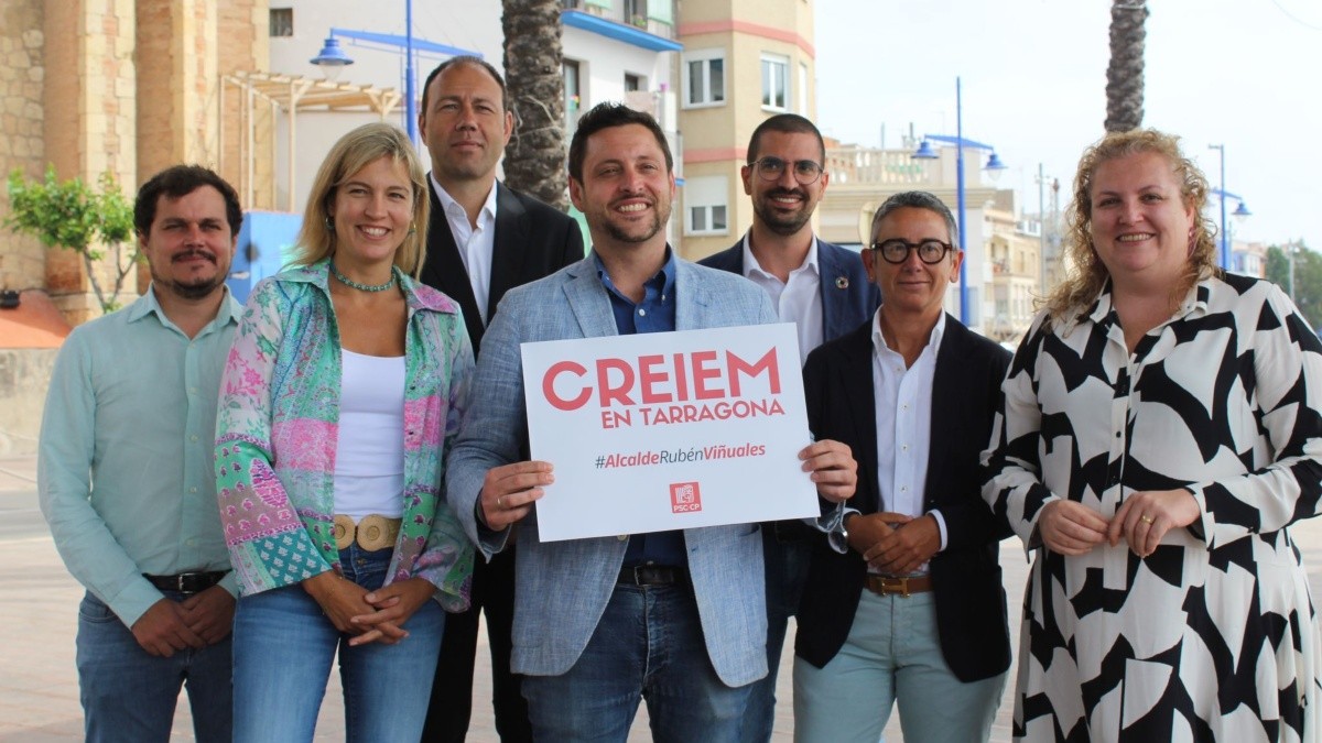 El PSC de Tarragona ha presentat el seu lema de campanya.