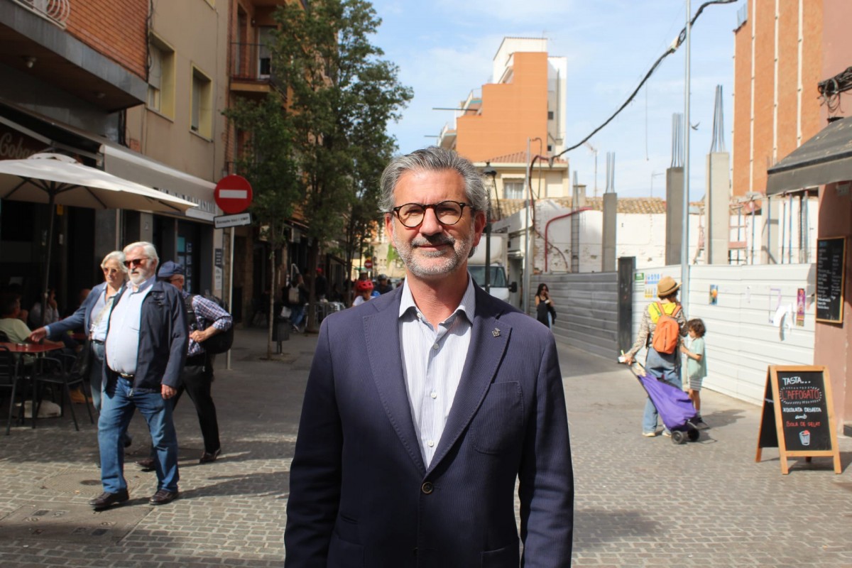 Josep Maria Vallès, alcaldable de Junts per Sant Cugat