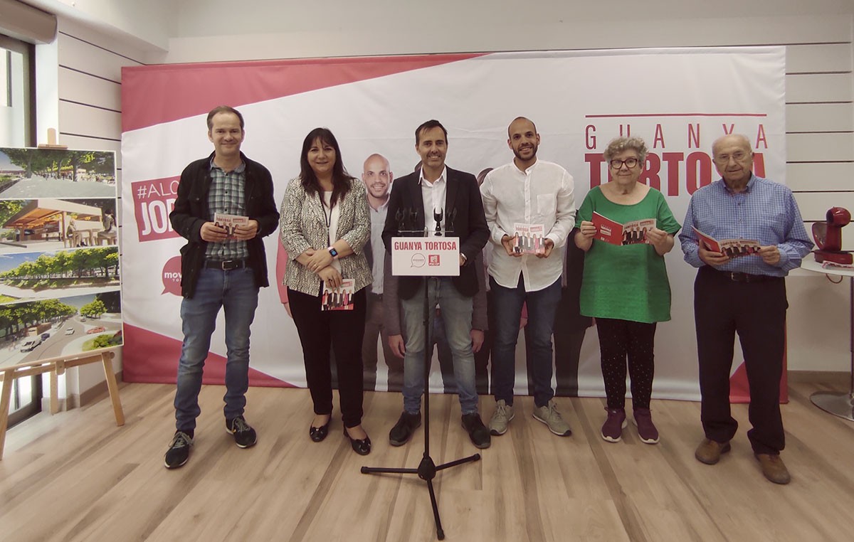 Presentació del programa electoral de Movem Tortosa-PSC.