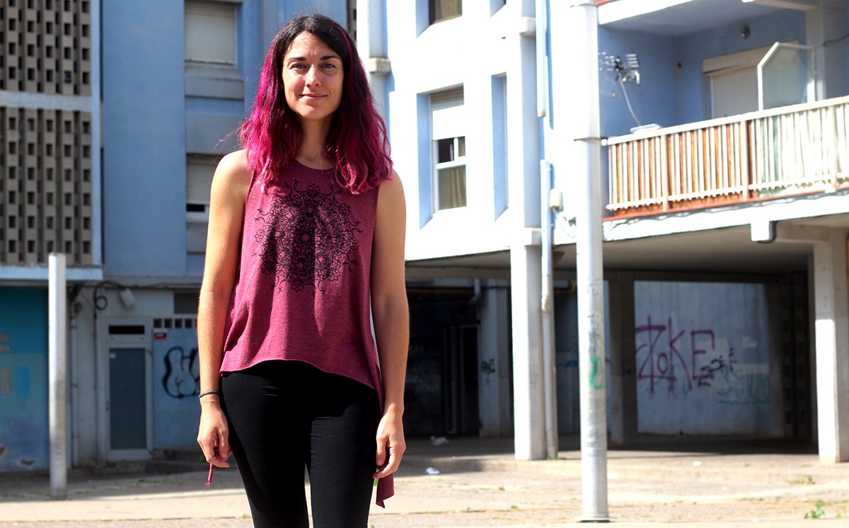 Eva Miguel, alcaldable de la CUP a les eleccions municipals de Tarragona el 28 de maig.