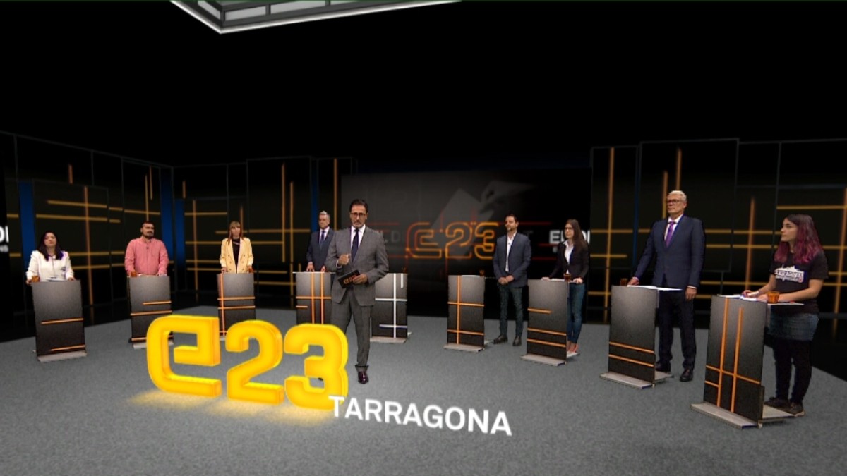 El debat municipal de Tarragona d'aquest dimarts a la nit s'ha celebrat a TV3.