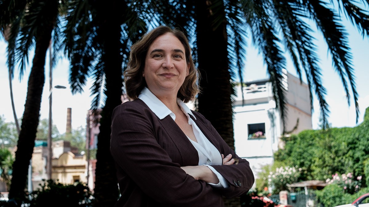 Ada Colau, alcaldessa de Barcelona i candidata a les municipals