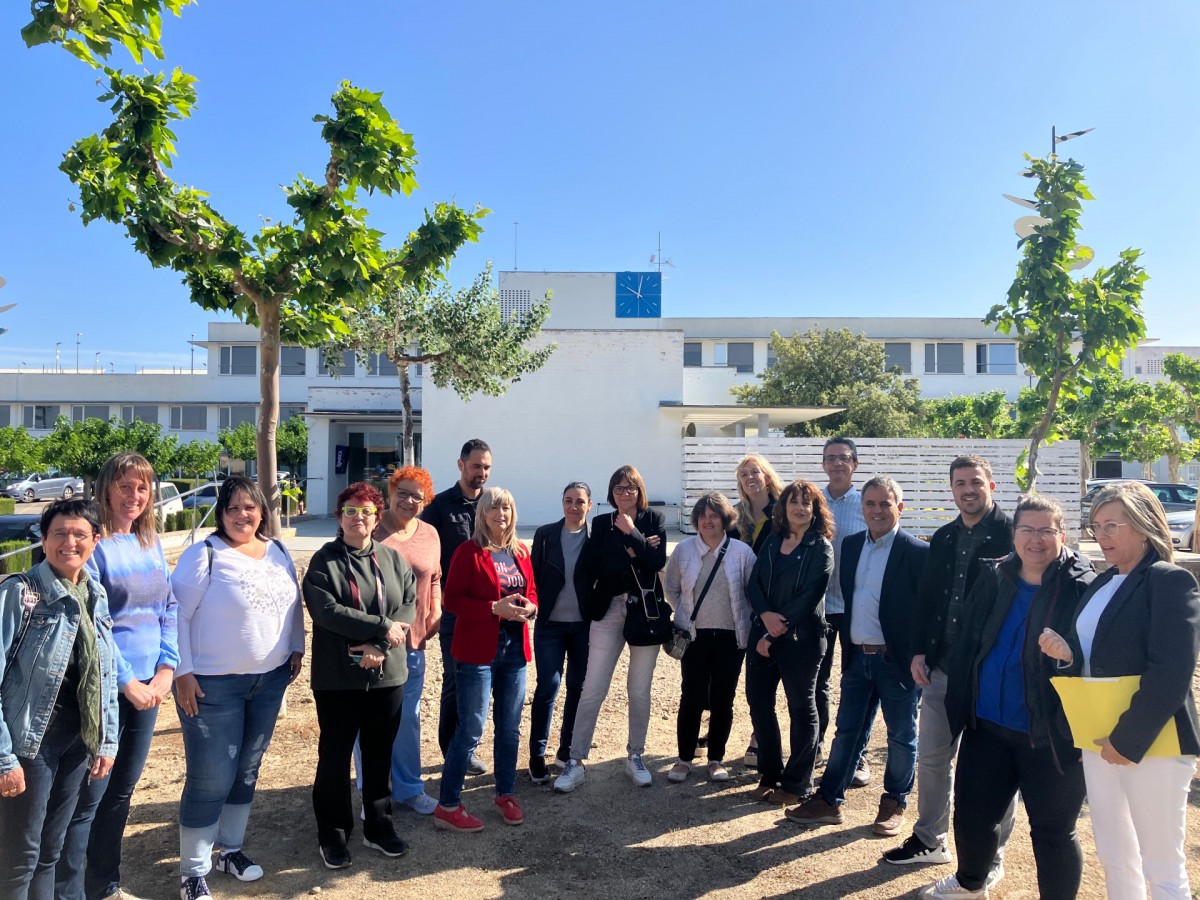 Els candidats i candidates de la Terra Alta i la Ribera d'Ebre a l'Hospital Comarcal de Móra d’Ebre 