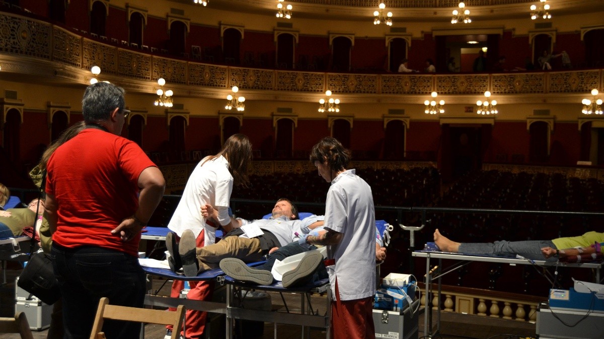 La Marató de Donació de Sang tindrà lloc al Teatre Fortuny.