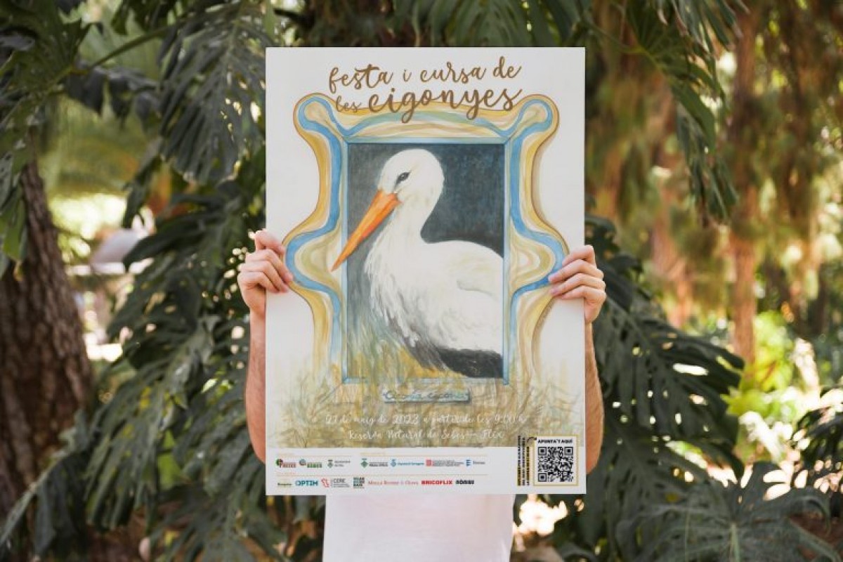  La flixanca Teresa Mulet Guiu és l’autora del cartell de la Festa de les Cigonyes 2023.