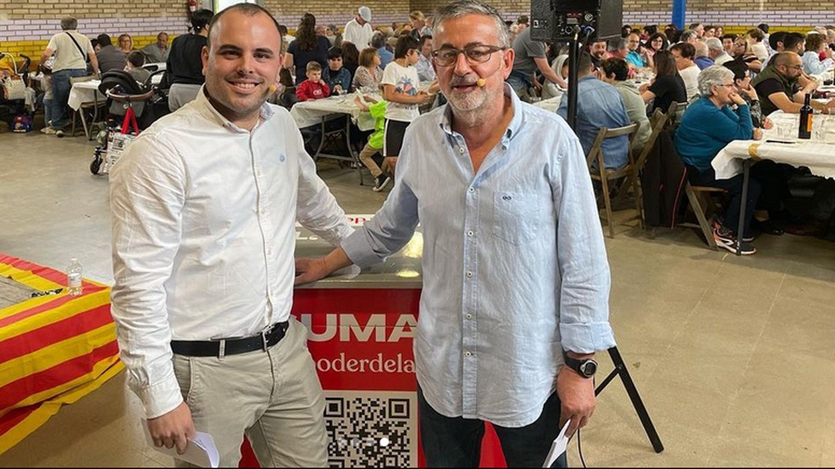 Eduard Vallhonesta i Joan Castaño convençuts de poder guanyar les eleccions del 28-M