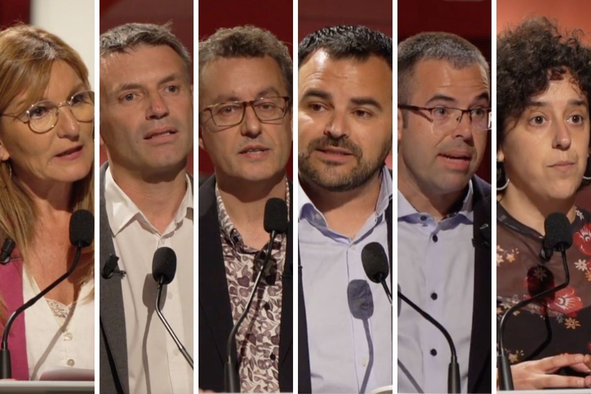 Els sis alcaldables dels partits amb representació al ple van participar al debat electoral de Rubí