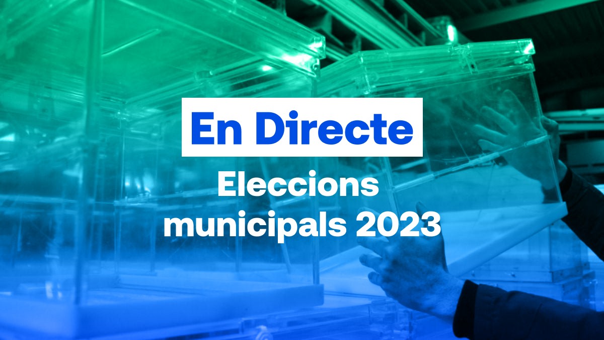 Directe de les eleccions municipals del 28-M 2023