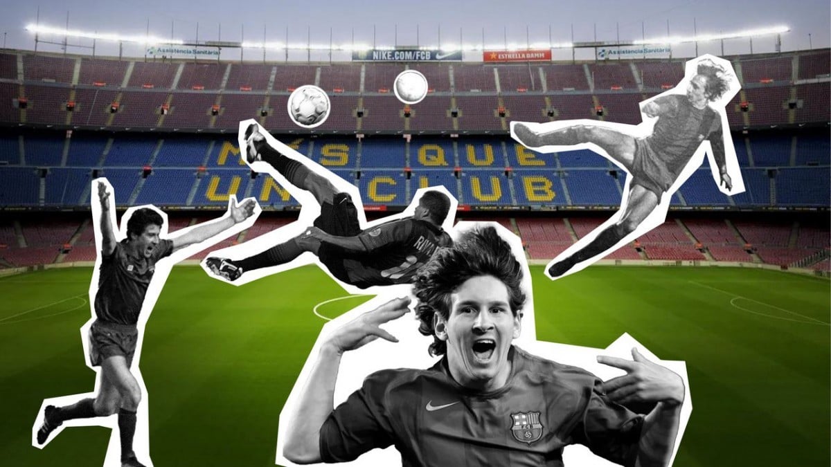 El Camp Nou ha viscut els gols més mítics de la història del Barça
