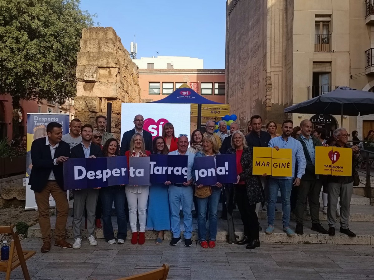 L'acte s'ha celebrat a la plaça del Fòrum de Tarragona.