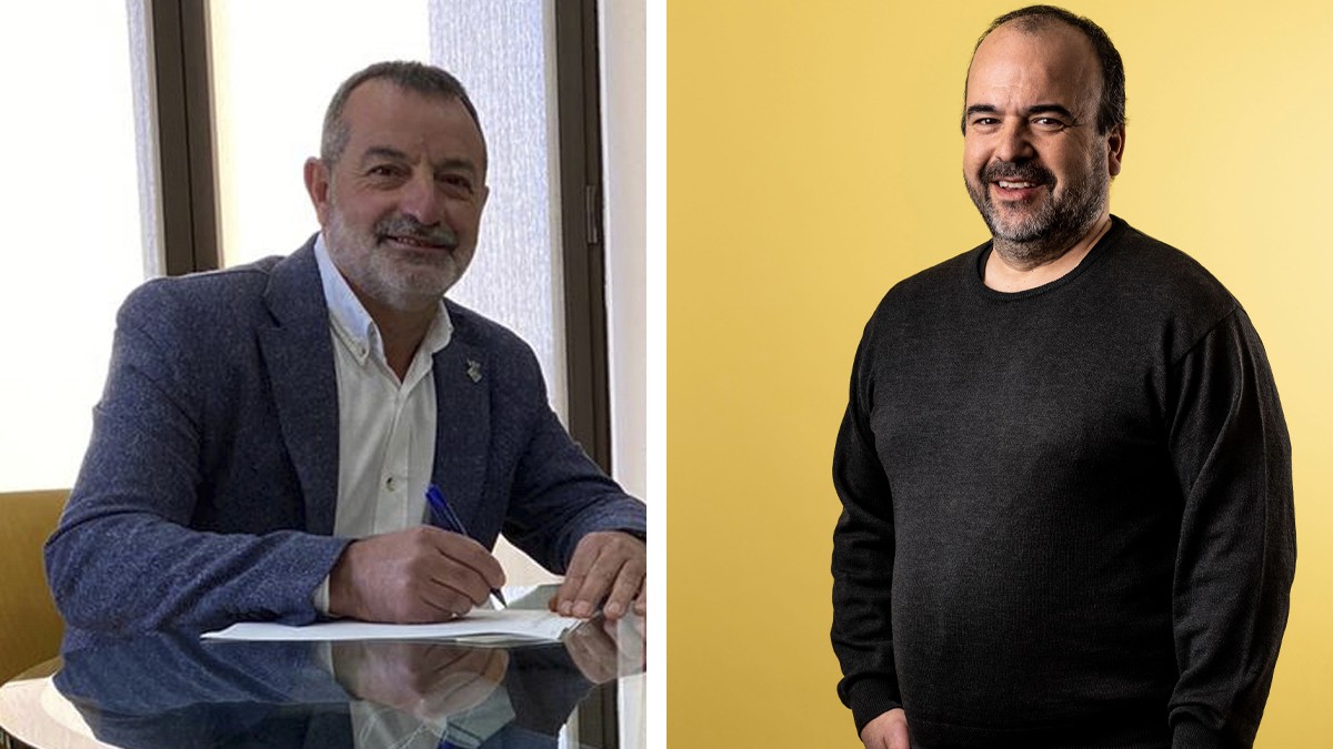 s candidats Josep Roquet (Junts) i Xavier Santos (ERC) han empatat a 227 vots en les eleccions del 28-M