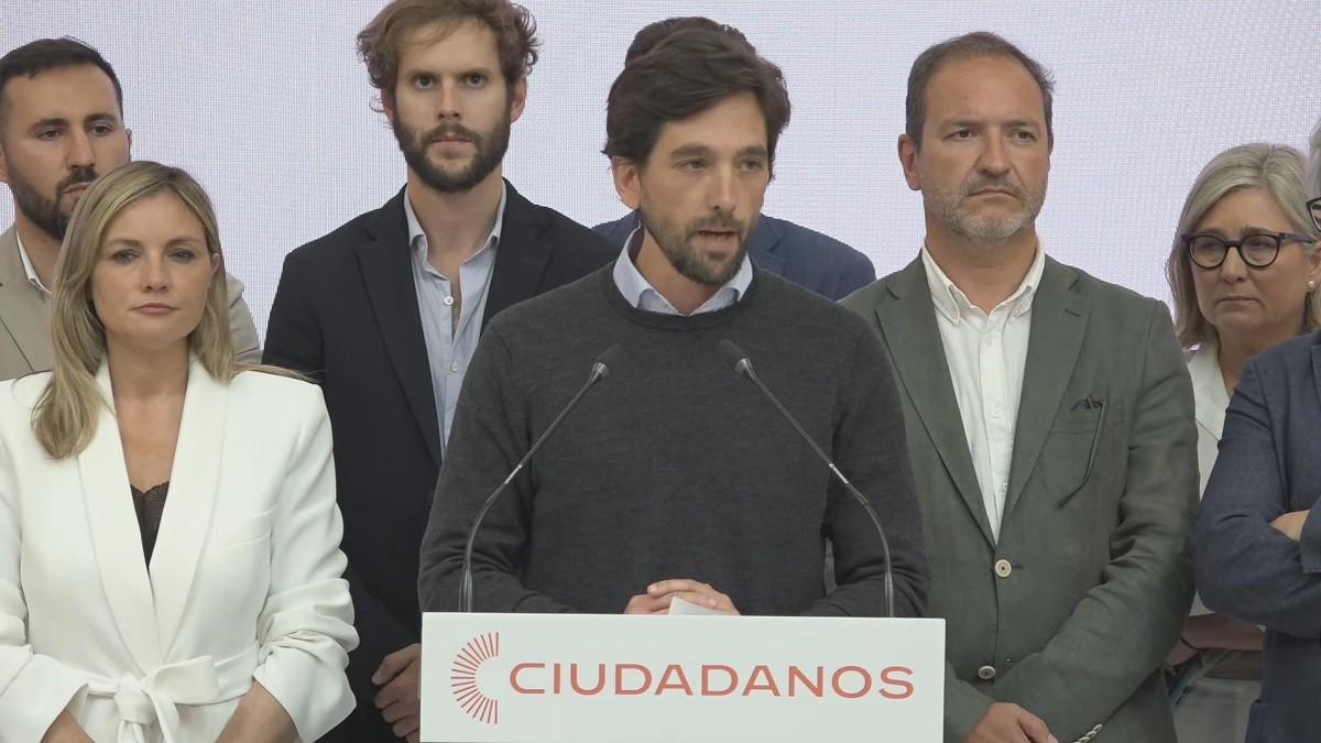El secretari general de Ciutadans, Adrián Vázquez, ha confirmat aquest dimarts que el partit no participarà a les eleccions del 23-J