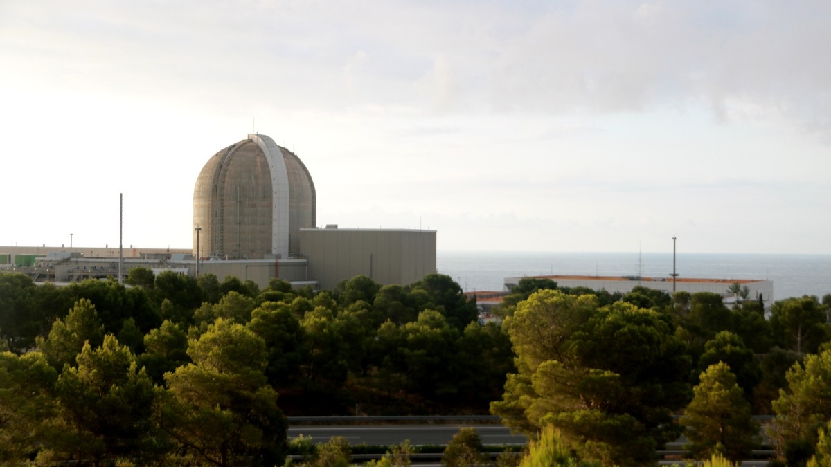 Imatge de la central nuclear de Vandellòs II