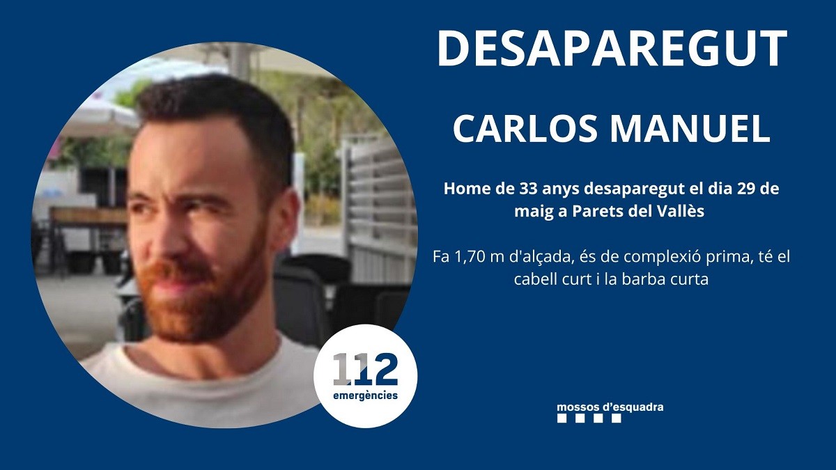 El Carlos Manuel, el desaparegut.