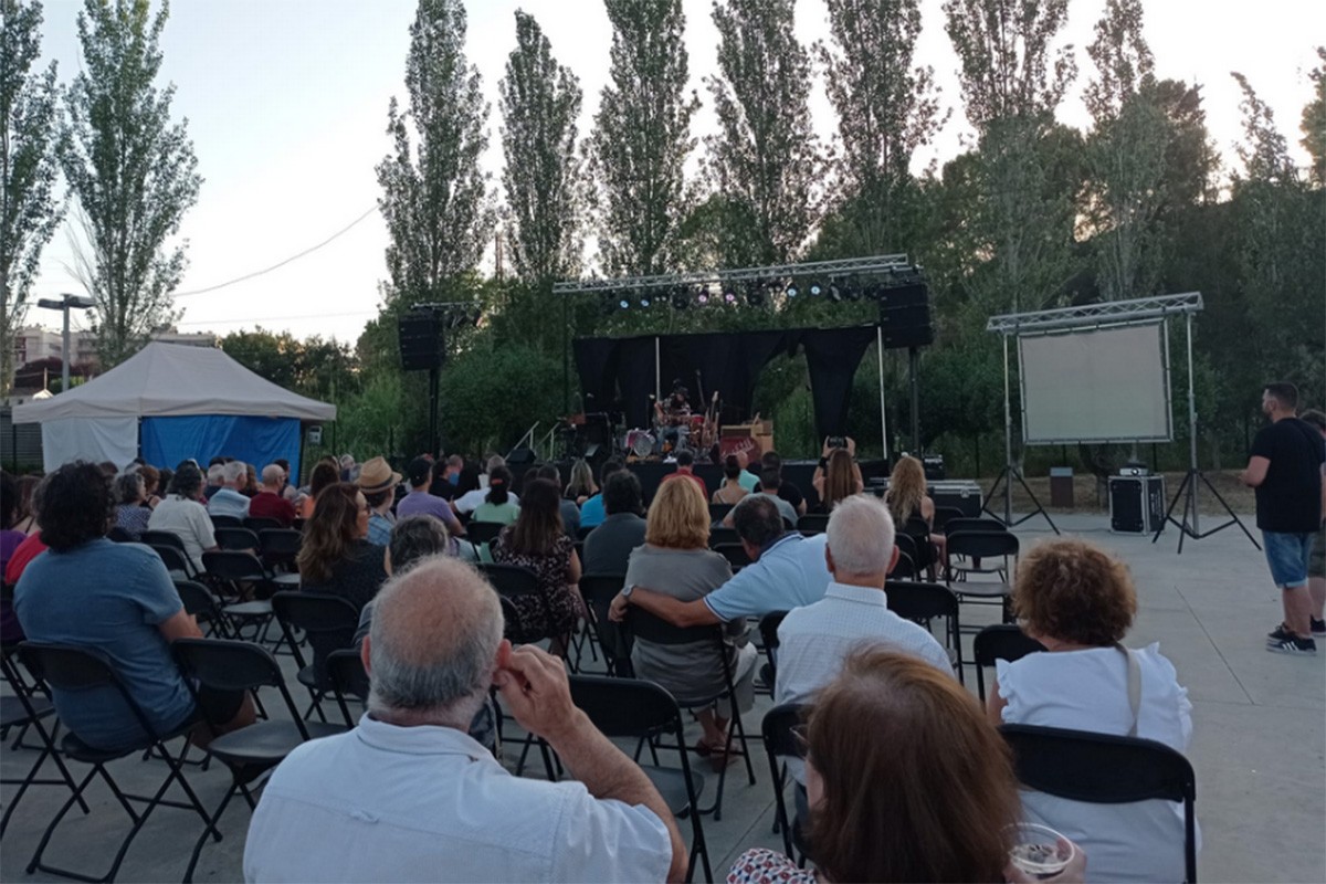 Un concert del IX Festival de Blues de Rubí al Parc del Castell