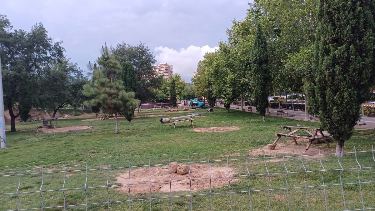 Les obres al Parc Francolí de Tarragona van començar la passada setmana.