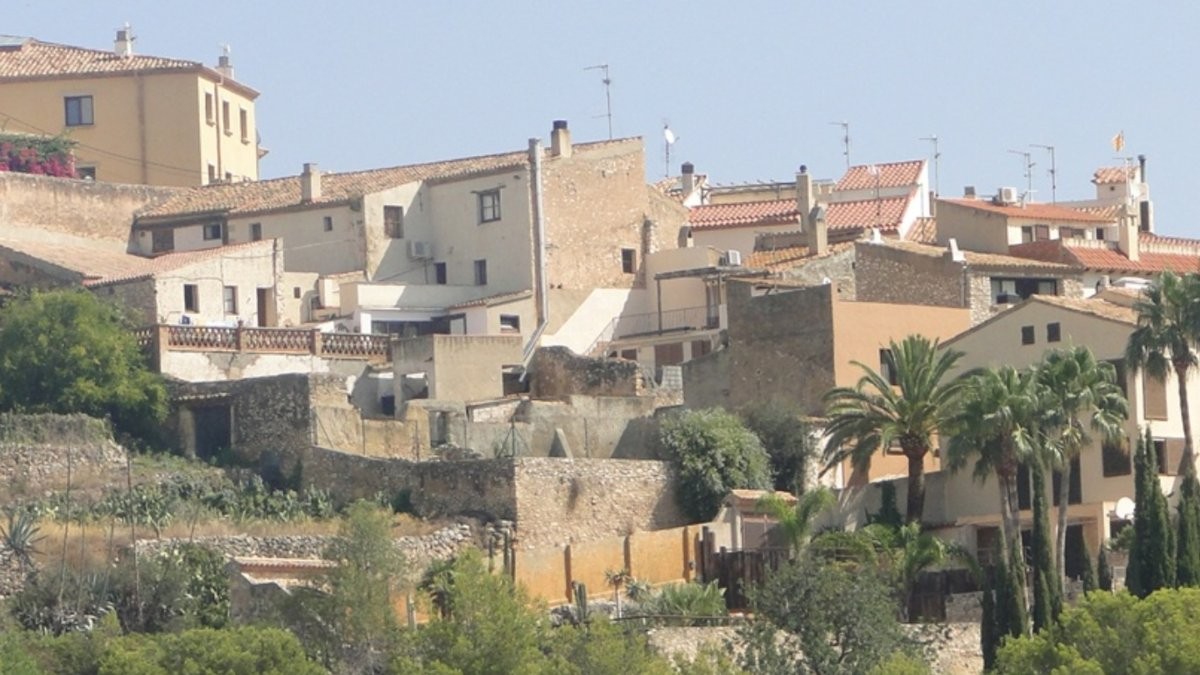 Vista de Sant Vicenç de Calders.