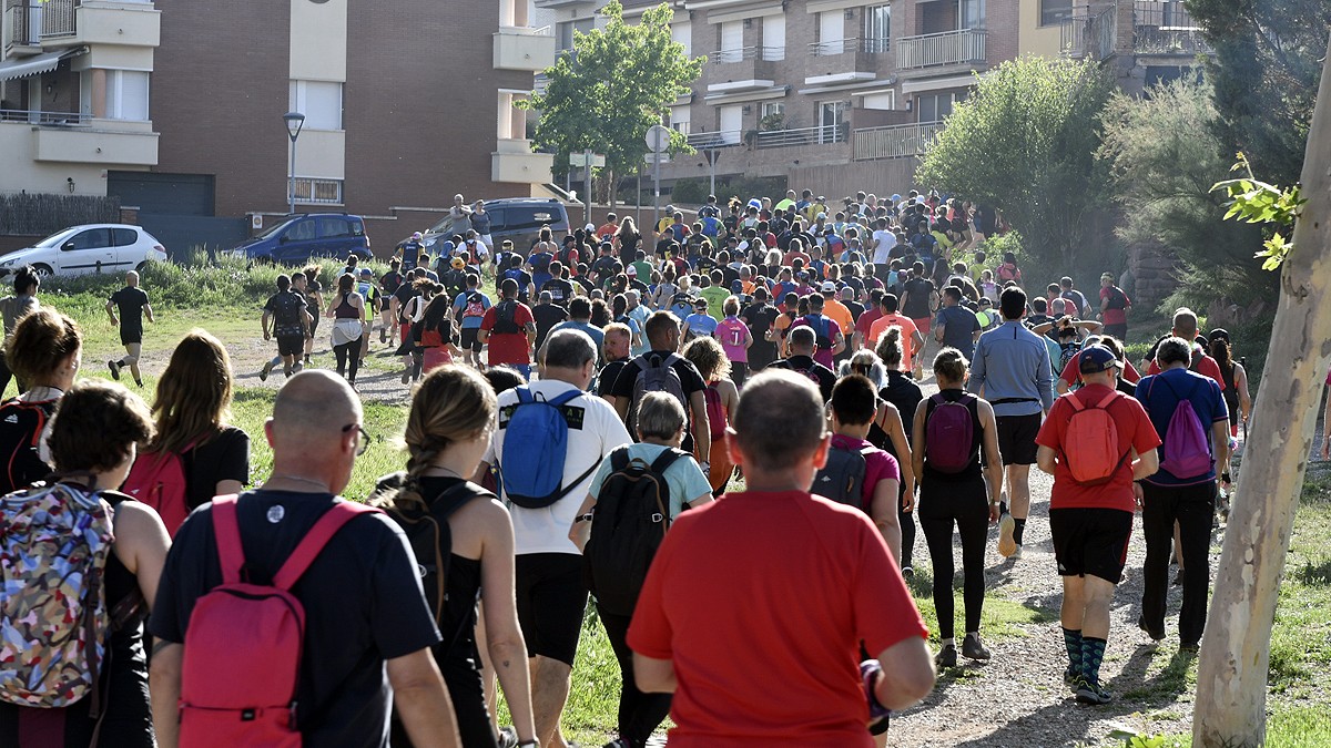 Participants de la Punk-Trail de Sant Joan de Vilatorrada