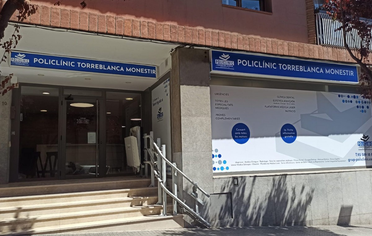 Imatge del nou Policlínic Torreblanca Monestir