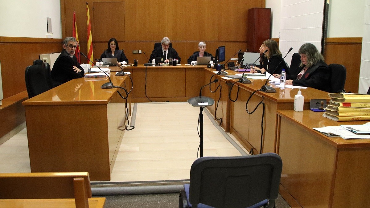 Vista pel cas Dani Alves a l'Audiència de Barcelona amb les parts implicades
