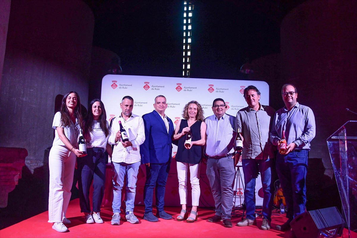 Presentació dels cinc millors vins joves de Catalunya a Rubí