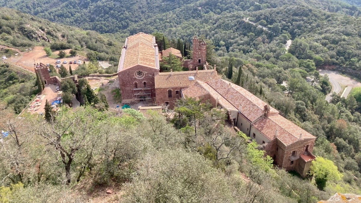 Imatge del Castell Monestir d'Escornalbou.