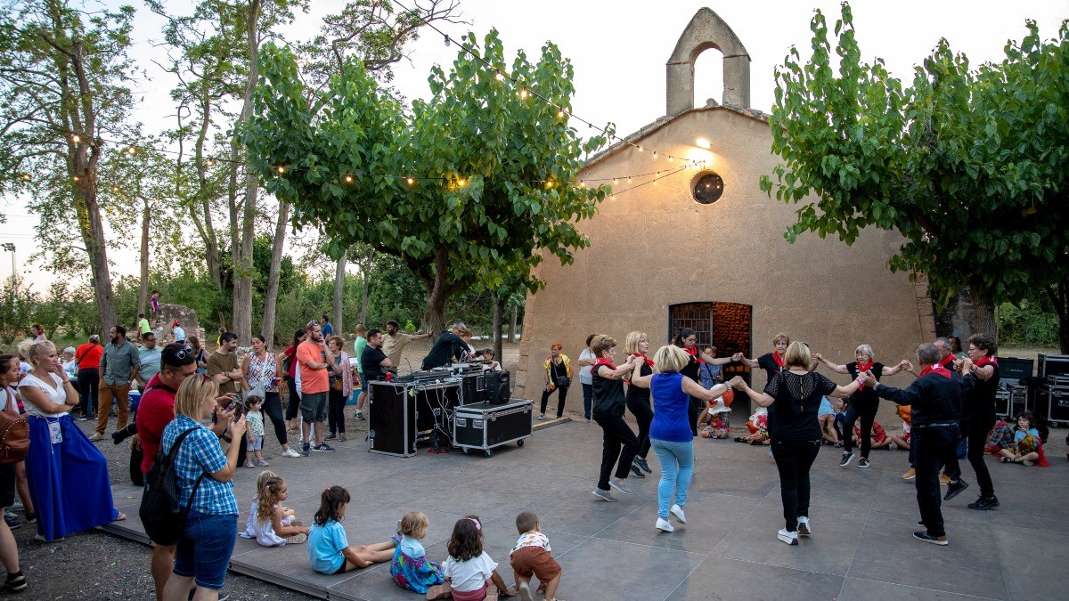 Imatge d'una de les activitats de la Festa de la Granja del Morell 2023.