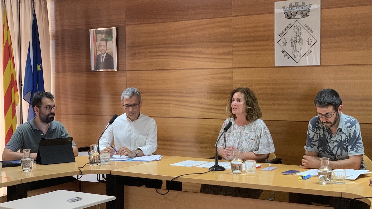 Primera sessió plenària de Sílvia Romero com alcaldessa de Tremp
