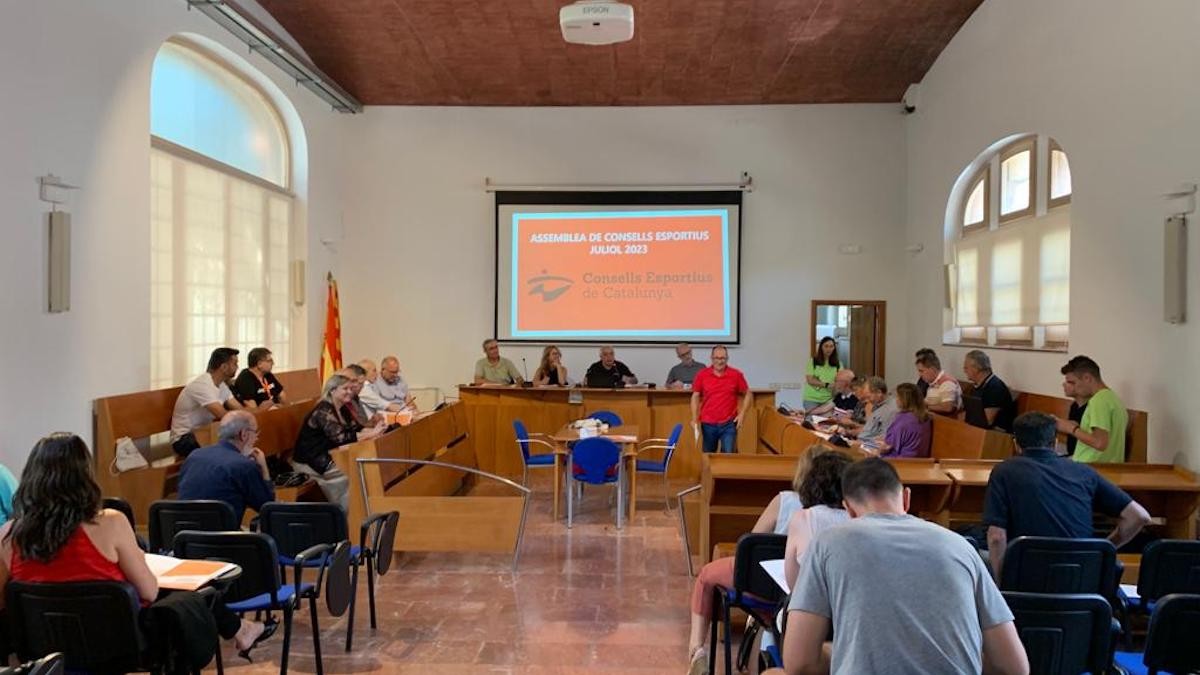 Imatge de l'assemblea celebrada aquest dissabte a Reus
