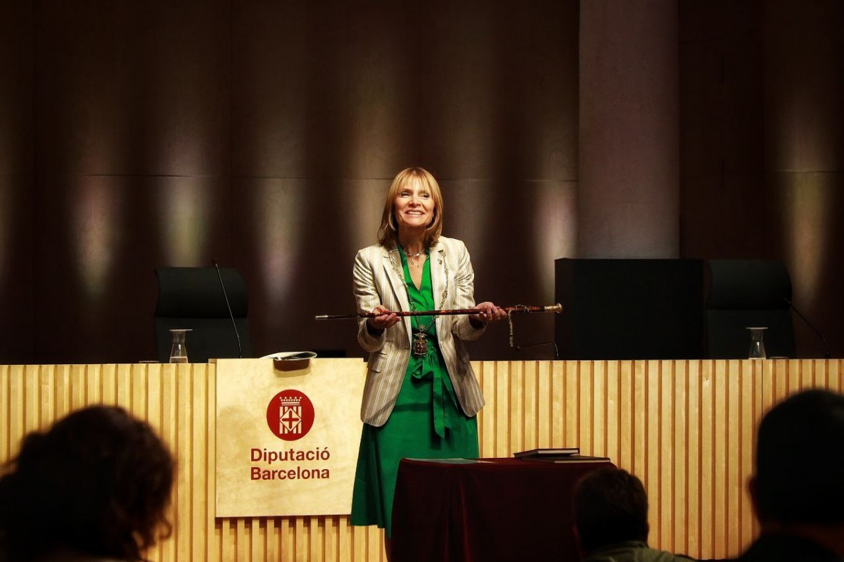 Lluïsa Moret, nova presidenta de la Diputació de Barcelona.