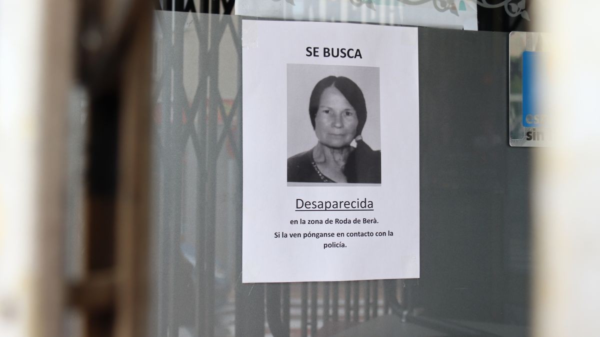 Mercedes Arnau va desaparèixer el passat mes de maig a Roda de Berà.