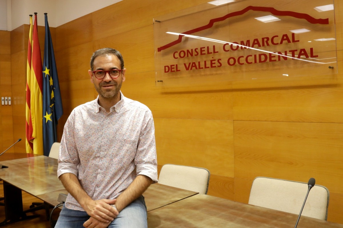 Ignasi Giménez, president del Consell Comarcal del Vallès Occidental