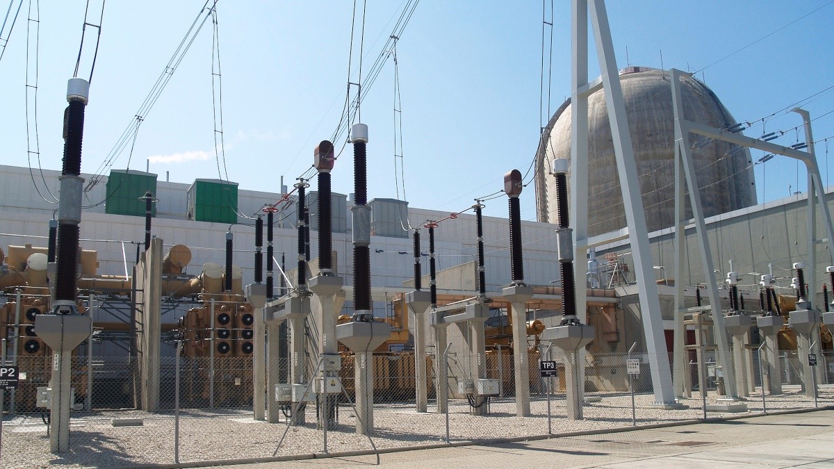 Transformadors de sortida de la central nuclear Vandellòs II.