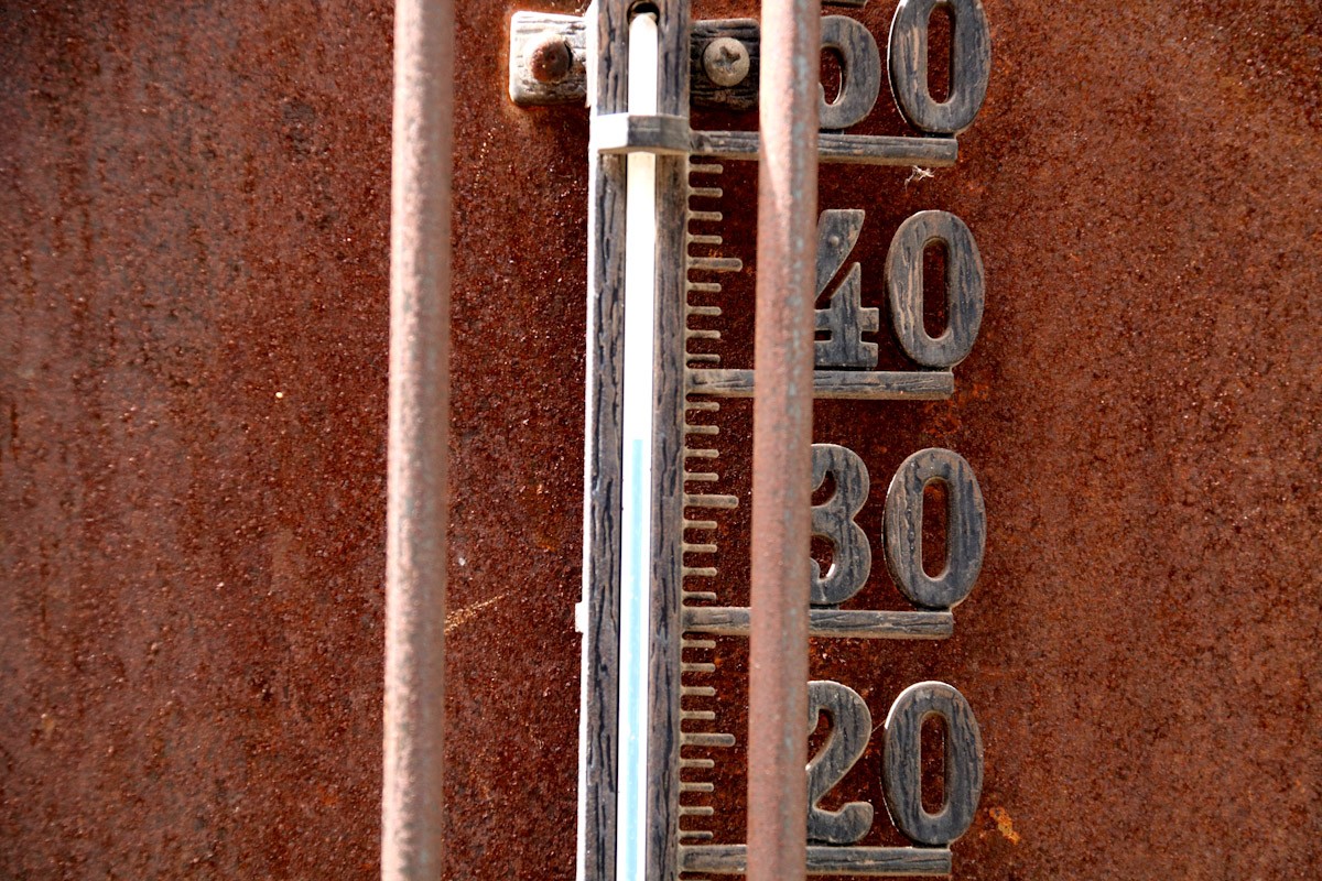 Un termòmetre en una imatge d'arxiu