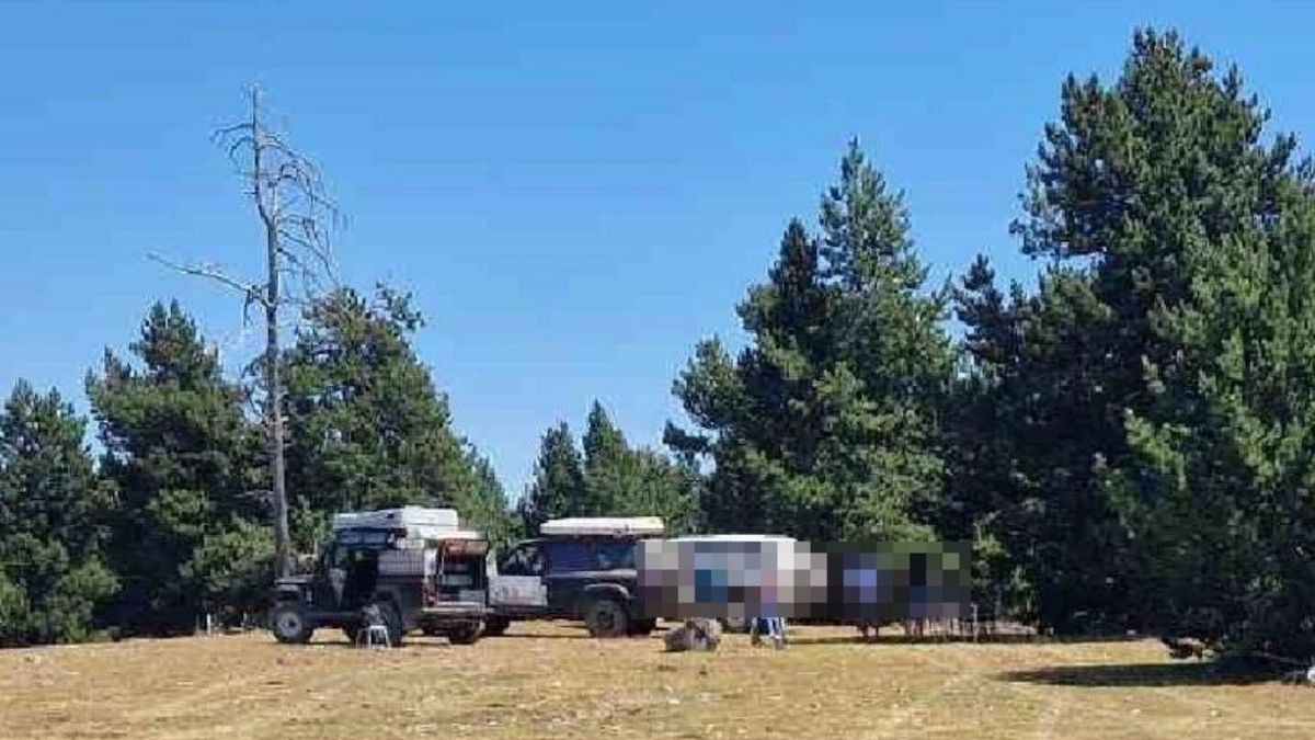 Imatge d'uns vehicles totterreny denunciats pels Agents Rurals al Parc de l'Alt Pirineu