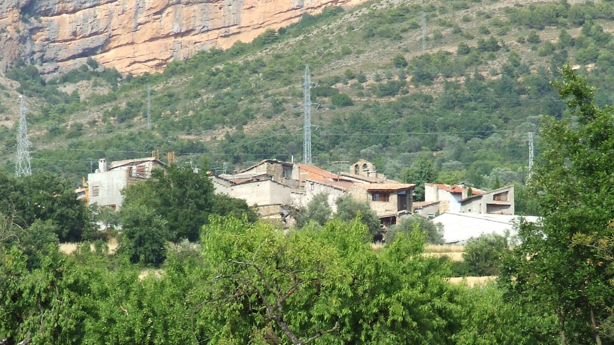 Imatge del poble de Sant Martí de Canals