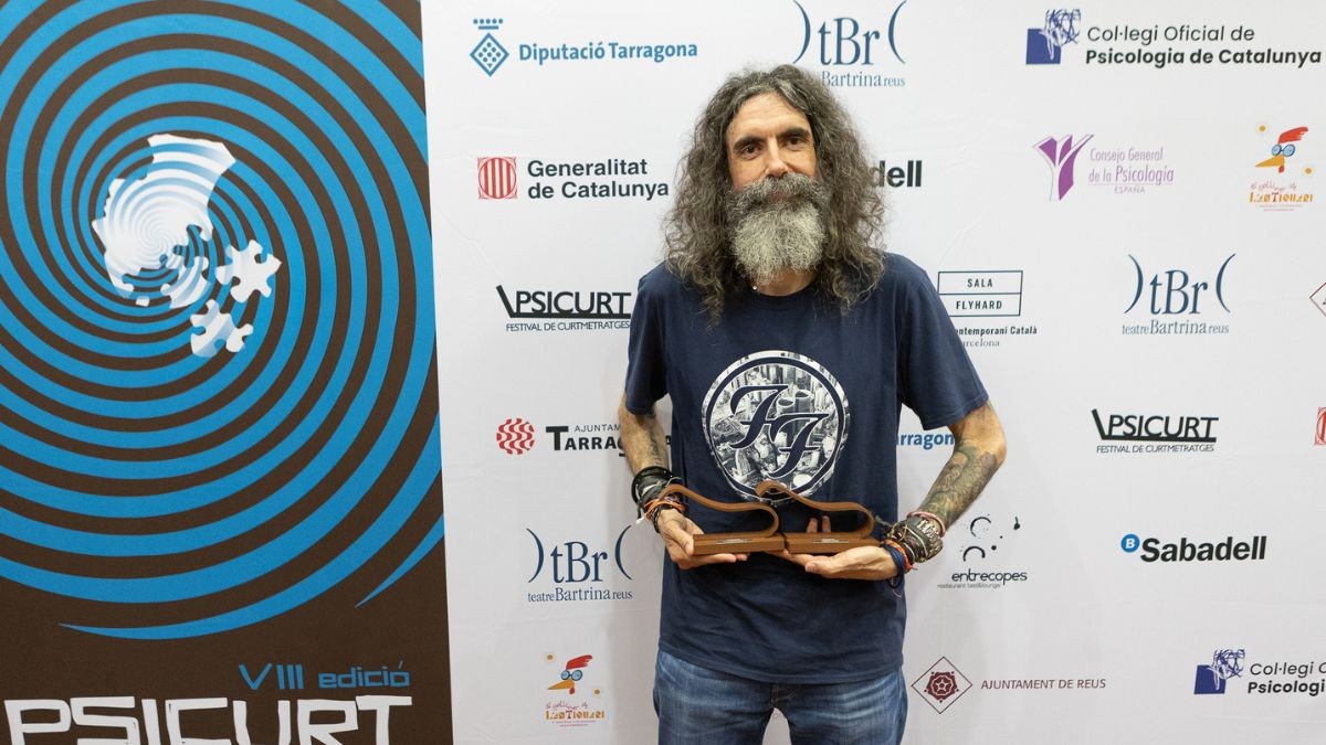 Fernando Bonelli, guanyador del Festival Psicurt 2023 amb dos premis