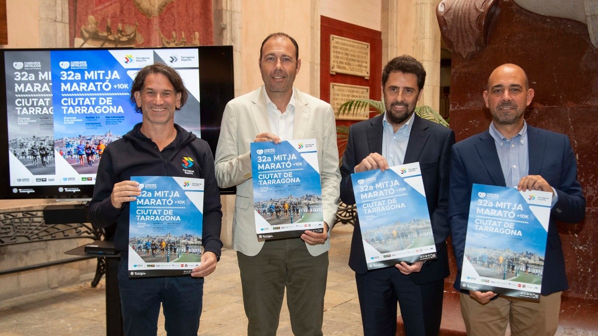 La Mitja Marató de Tarragona s'ha presentat aquest dimarts.