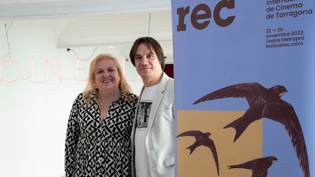 El director artístic del Festival REC i la consellera de Cultura de l'Ajuntament de Tarragona han presentat els films a competició del REC 2023