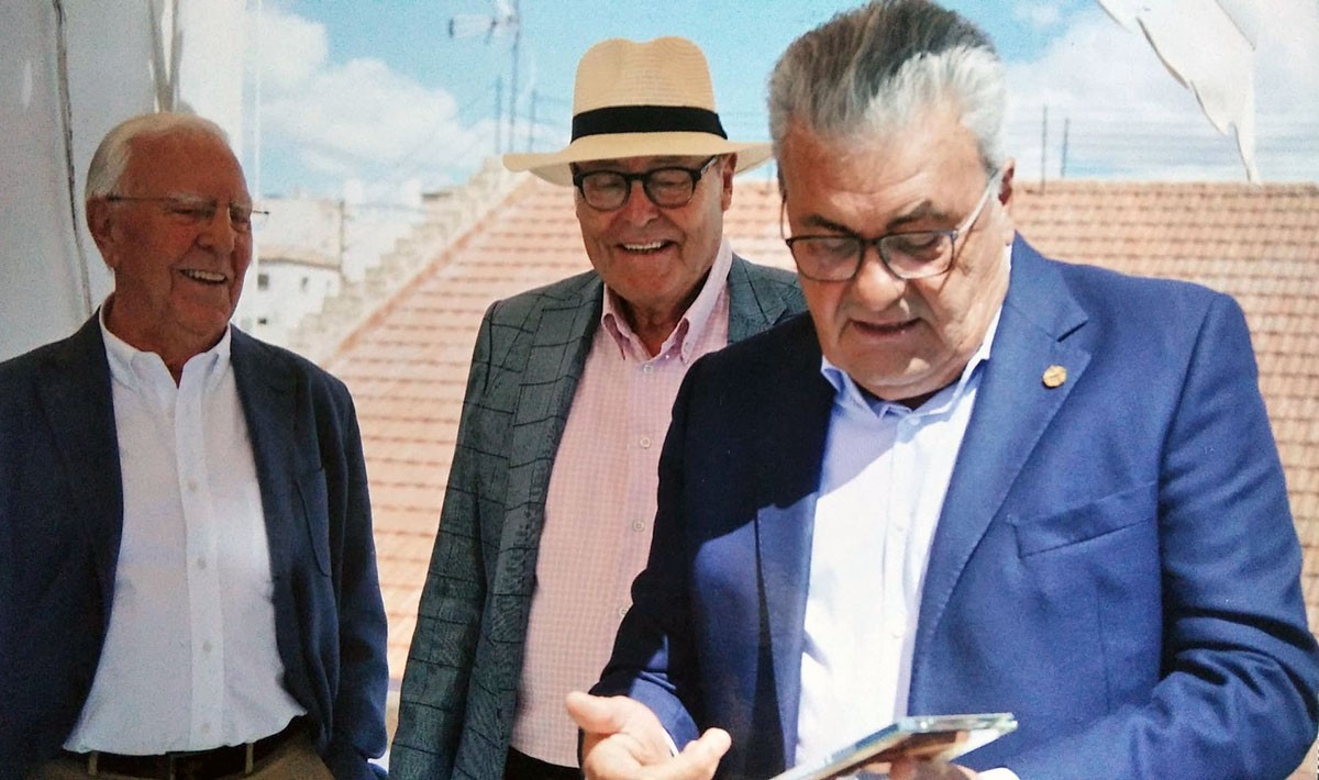 Jordi Just, Anton Monner i Josep Gomis, en una imatge d'arxiu.
