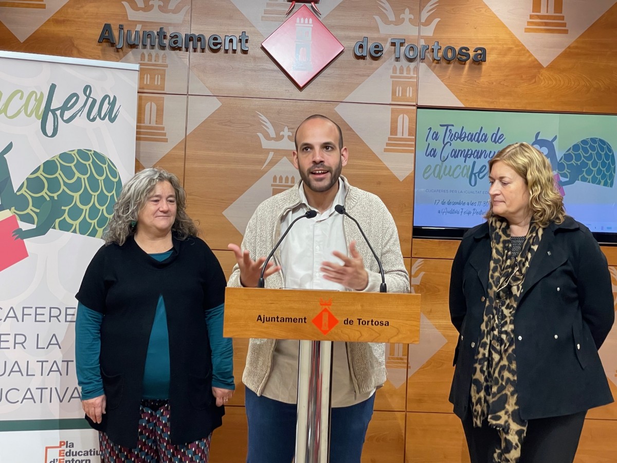 L'Educafera vol fomentar el dret a la igualtat d'oportunitats de tots els alumnes a Tortosa 