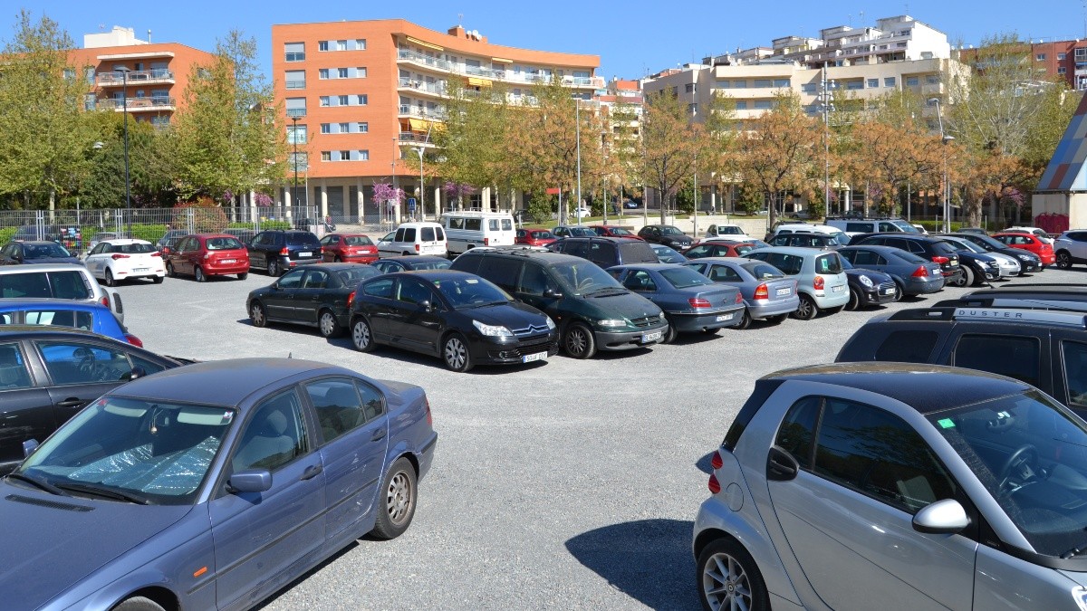 Imatge d'arxiu d'un dels aparcaments dissuasius de Reus.