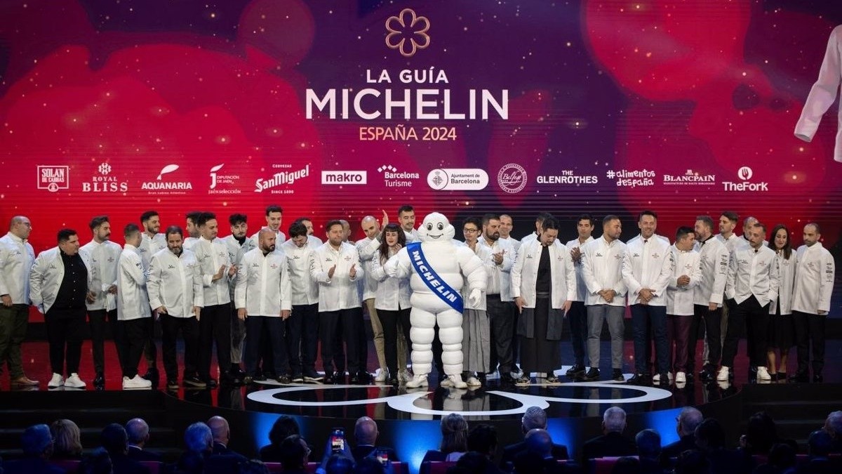 Els guanyadors de les estrelles Michelin, al final de la gala