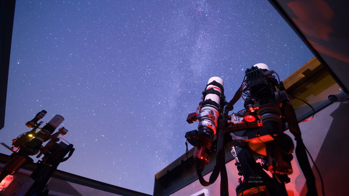 El Parc Astronòmic de les Muntanyes de Prades suma un descobriment inèdit amb una nebulosa mai registrada