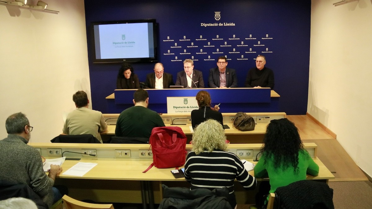 La presentació del manifest ha tingut lloc a la Diputació de Lleida
