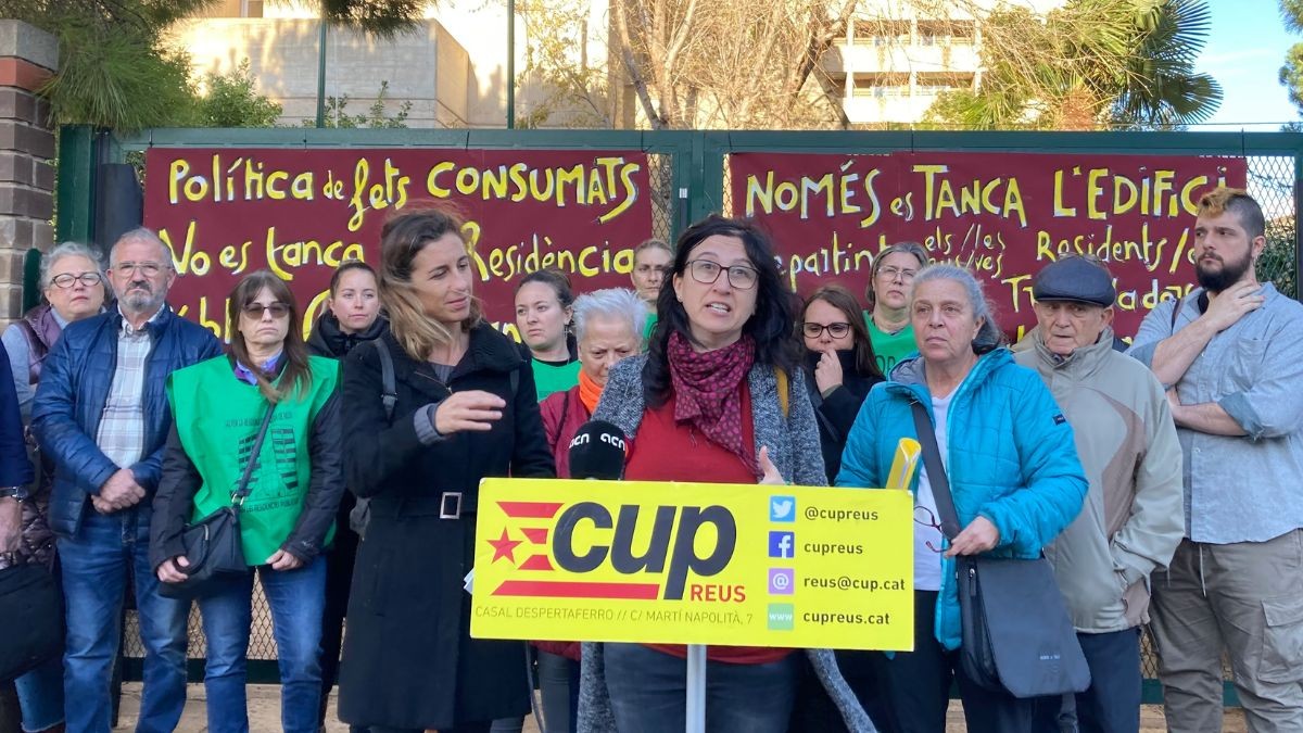 La CUP Reus presentarà una moció al ple de l'Ajuntament perquè aquest presenti reclamacions a la Generalitat
