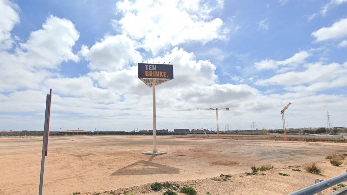 Imatge dels terrenys on s'ha de construir el parc comercial Tarraco Centrum.